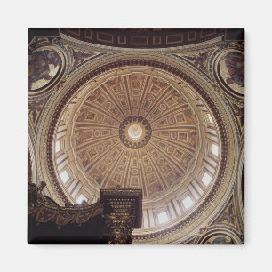 View of the interior of the dome magnet