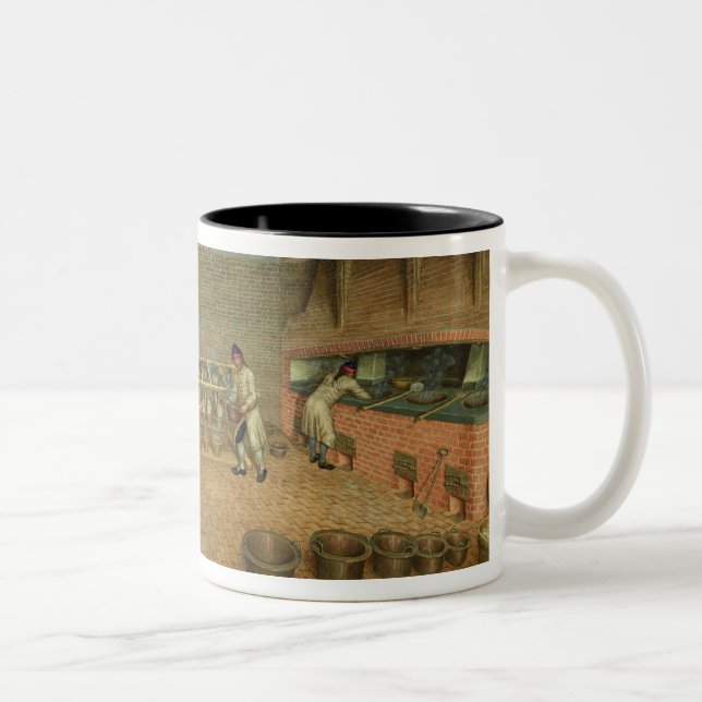 View of the Interior of the Laboratory Two-Tone Coffee Mug (Right)