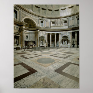 View of the interior poster