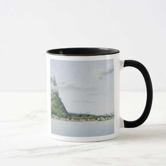 View of the Island of Bora Bora, from 'Voyage auto Mug (Right)