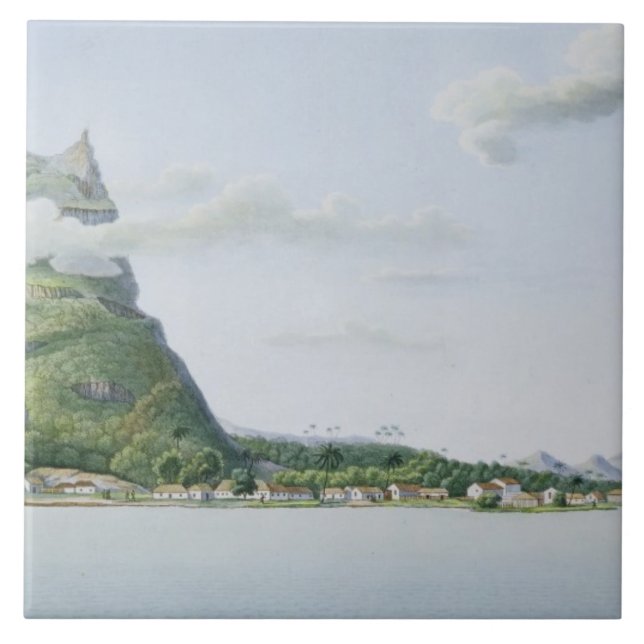 View of the Island of Bora Bora, from 'Voyage auto Tile (Front)