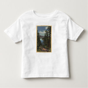 View of the Lake through the Pines # 2 Toddler T-Shirt