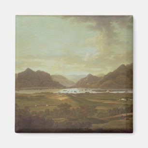 View of the Lakes and Mountains of Killarney, Irel Magnet
