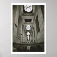 View of the lamps (b/w photo)