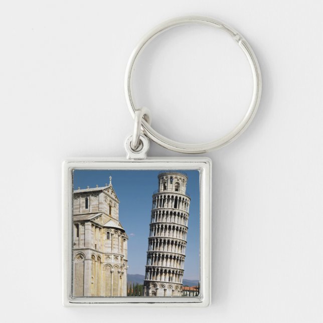 View of the Leaning Tower Key Ring (Front)