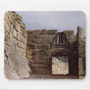 View of the Lion Gateway Mouse Pad