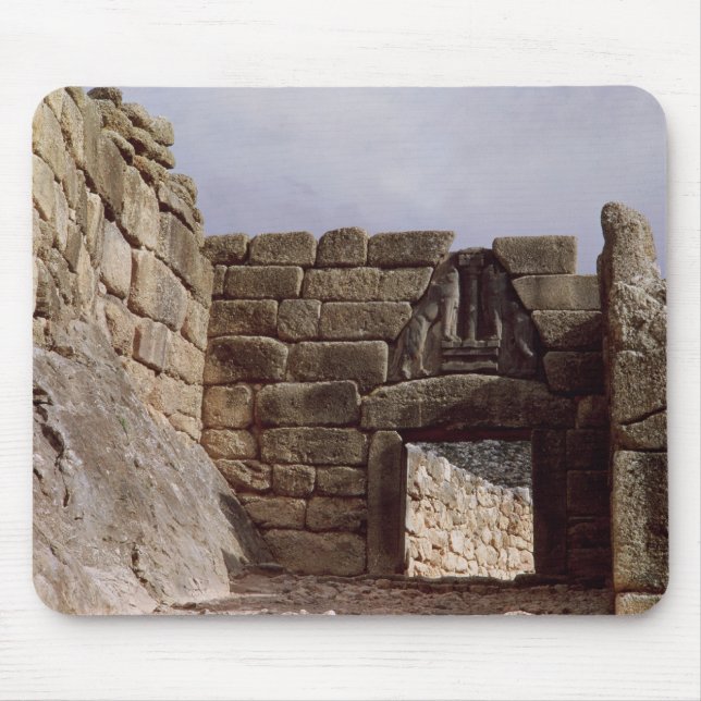 View of the Lion Gateway Mouse Pad (Front)