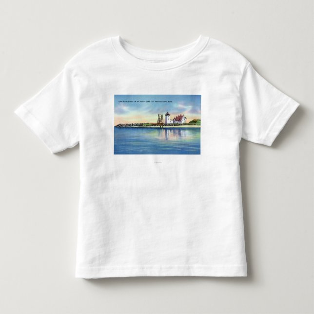 View of the Long Point Lighthouse Toddler T-Shirt (Front)