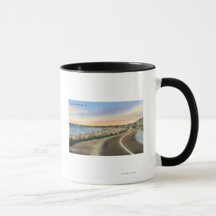 View of the Long Sands at York Beach Mug