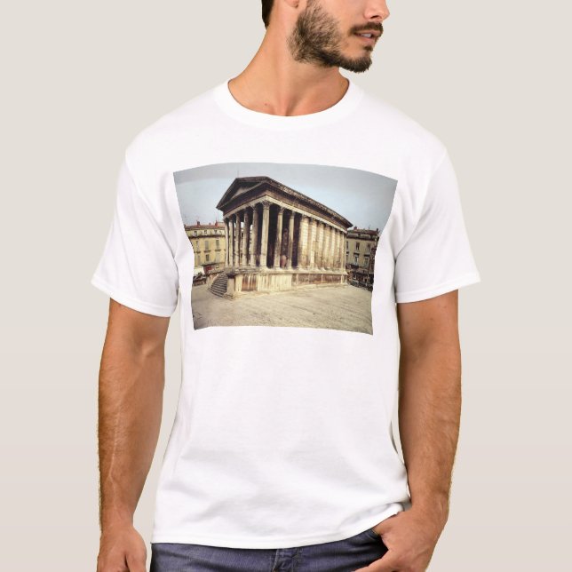 View of the Maison Carree, c.19 BC T-Shirt (Front)