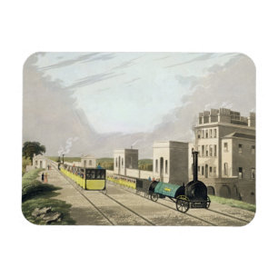 View of the Manchester and Liverpool Railway, take Magnet