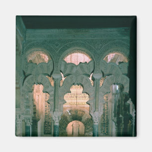 View of the maqsura and mihrab magnet