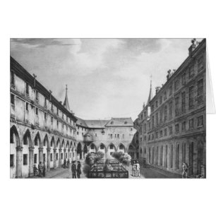 View of the Men's Yard at the Conciergerie