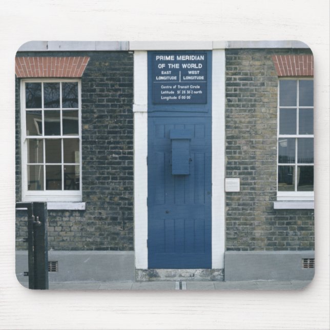 VIew of the meridian line Mouse Pad (Front)