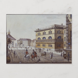 View of the mint, Berlin Postcard