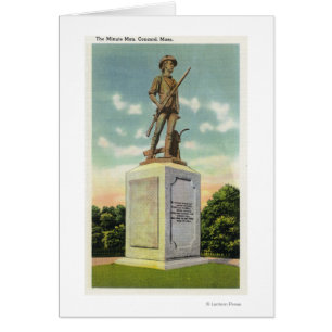 View of the Minute Man Statue
