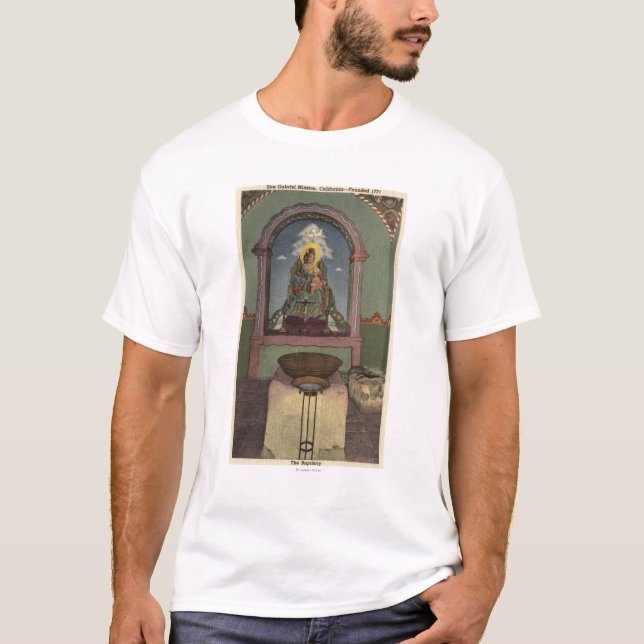 View of the Mission & Baptistry T-Shirt (Front)