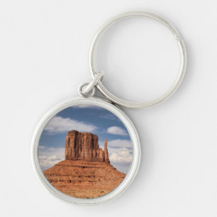 View of the Mittens, Monument Valley Key Ring