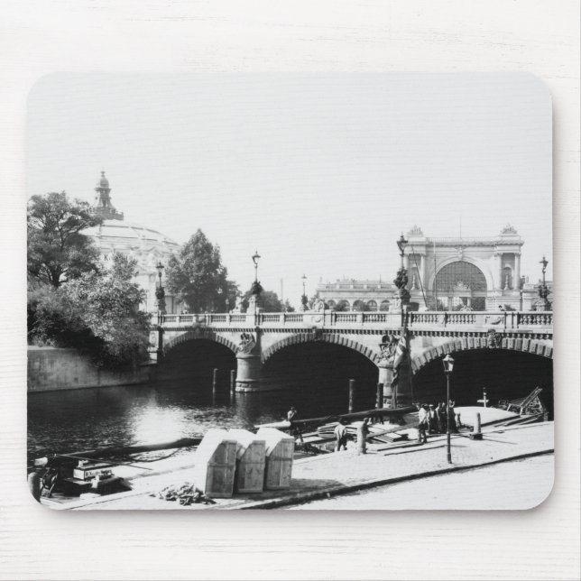 View of the Moltke Bridge Mouse Pad (Front)