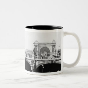 View of the Moltke Bridge Two-Tone Coffee Mug