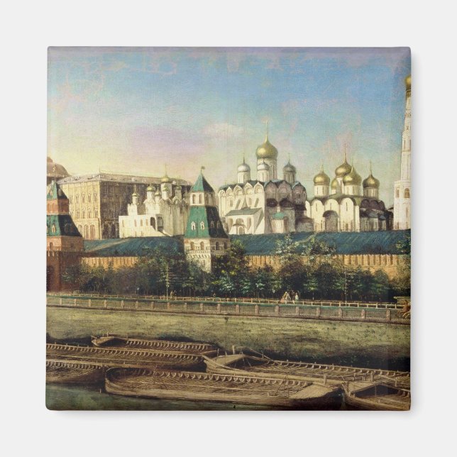 View of the Moscow Kremlin from the Embankment Magnet (Front)