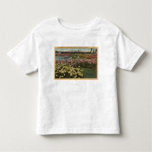 View of the Municipal Rose Garden Toddler T-Shirt