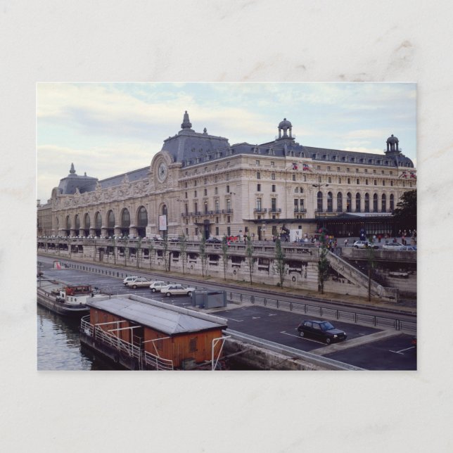 View of the Musee d'Orsay from the north-west Postcard (Front)