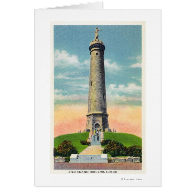 View of the Myles Standish Monument # 2 (Front)