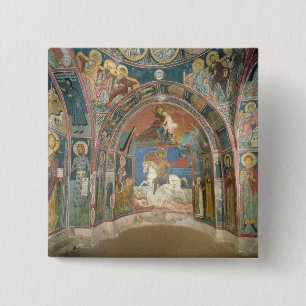 View of the narthex, 1332-3 15 cm square badge