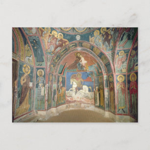View of the narthex, 1332-3 postcard