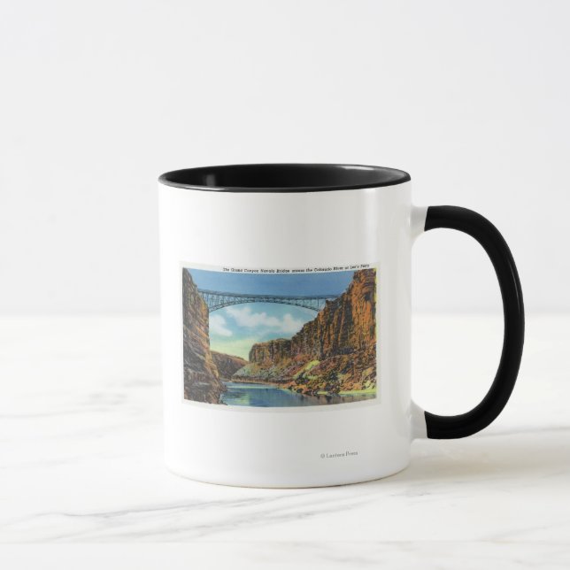 View of the Navajo Bridge at Lee's Ferry Mug (Right)