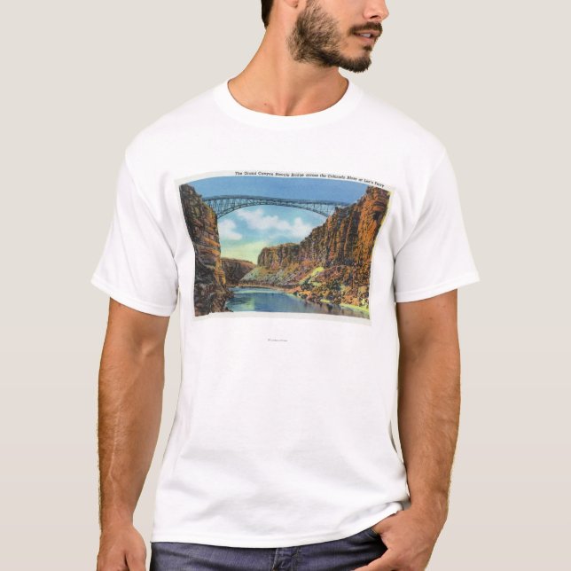 View of the Navajo Bridge at Lee's Ferry T-Shirt (Front)