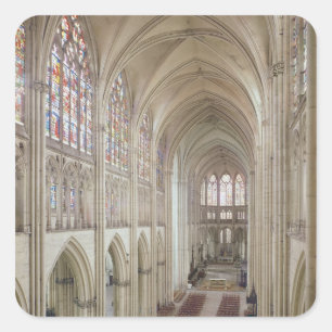 View of the nave and the choir square sticker