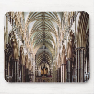View of the nave, built 1215-55 mouse pad