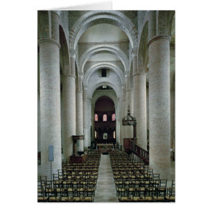 View of the nave, looking towards the altar