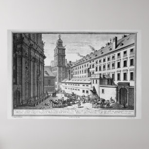 View of the new Observatory in the Jesuit Poster