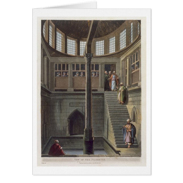 View of the Nilometer, plate 2 from 'Views of Egyp (Front)