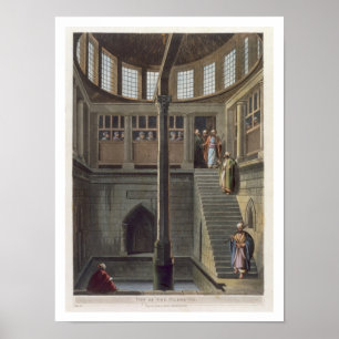 View of the Nilometer, plate 2 from 'Views of Egyp Poster