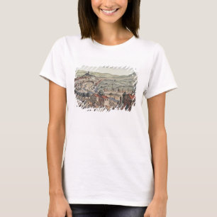 View of the north of Vienna with the Schlos Hernal T-Shirt