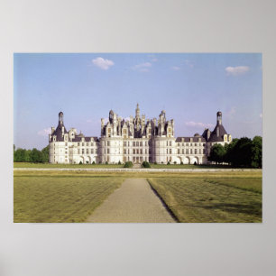 View of the north-west facade, 1519-46 poster