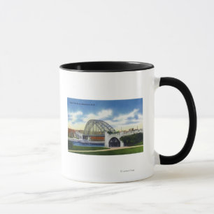 View of the Notre Dame Bridge Mug