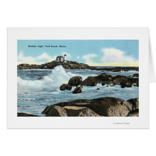 View of the Nubble Lighthouse (Front Horizontal)