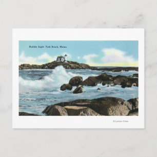 View of the Nubble Lighthouse Postcard