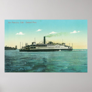 View of the Oakland Ferry Poster