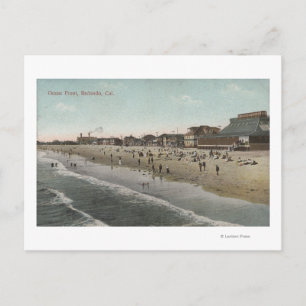 View of the Ocean Front Postcard