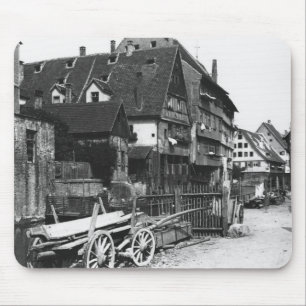 View of the Old Quarter, Ulm, c.1910 Mouse Pad