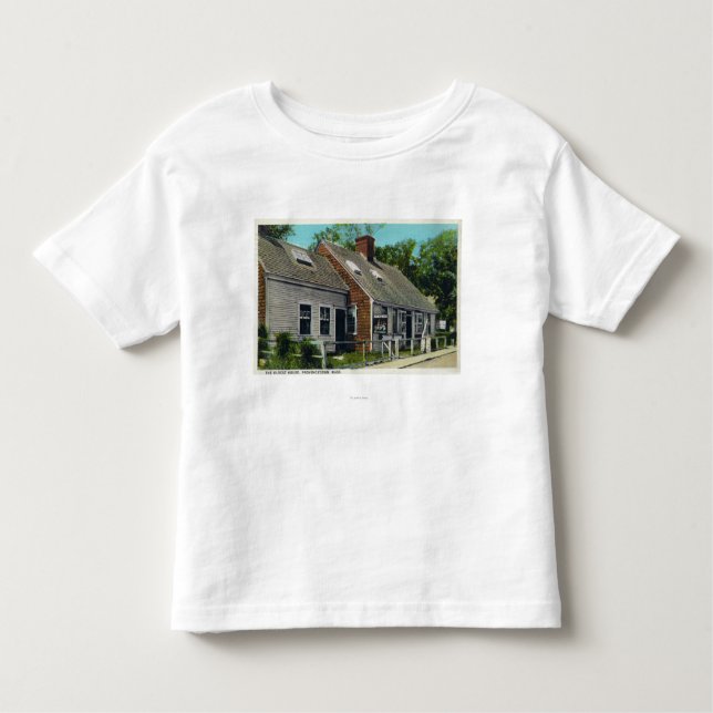 View of the Oldest House in Town Toddler T-Shirt (Front)