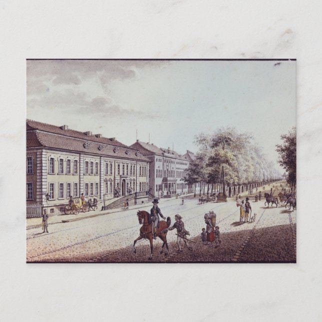 View of the Opera House, Berlin Postcard (Front)