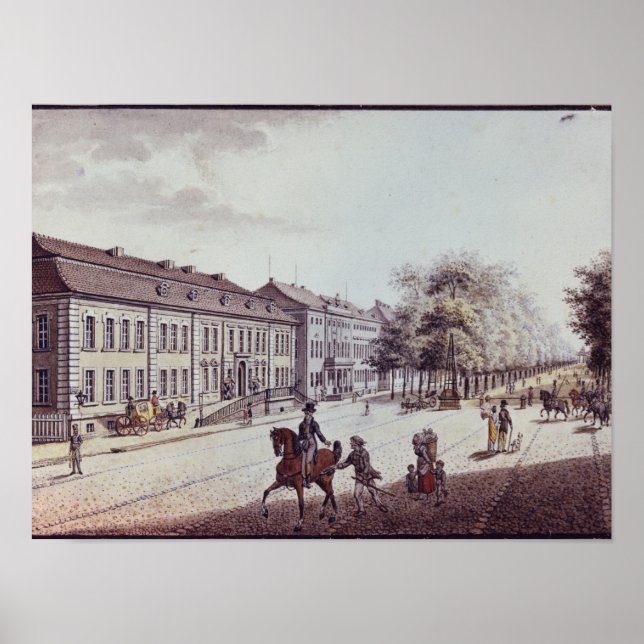 View of the Opera House, Berlin Poster (Front)