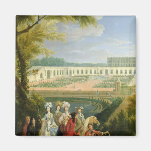 View of the Orangerie at Versailles, after 1697 Magnet